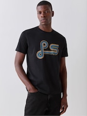 PS Paul Smith Graphic Print T-Shirt - Imaginea 1 din 6