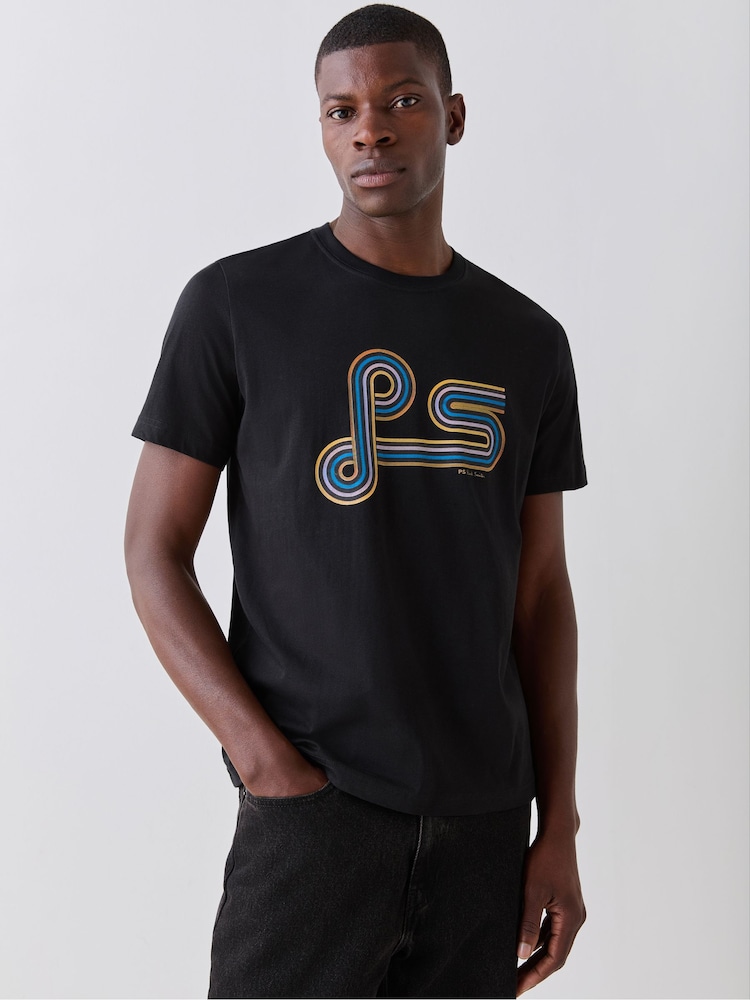 PS Paul Smith Graphic Print T-Shirt - Imaginea 1 din 6