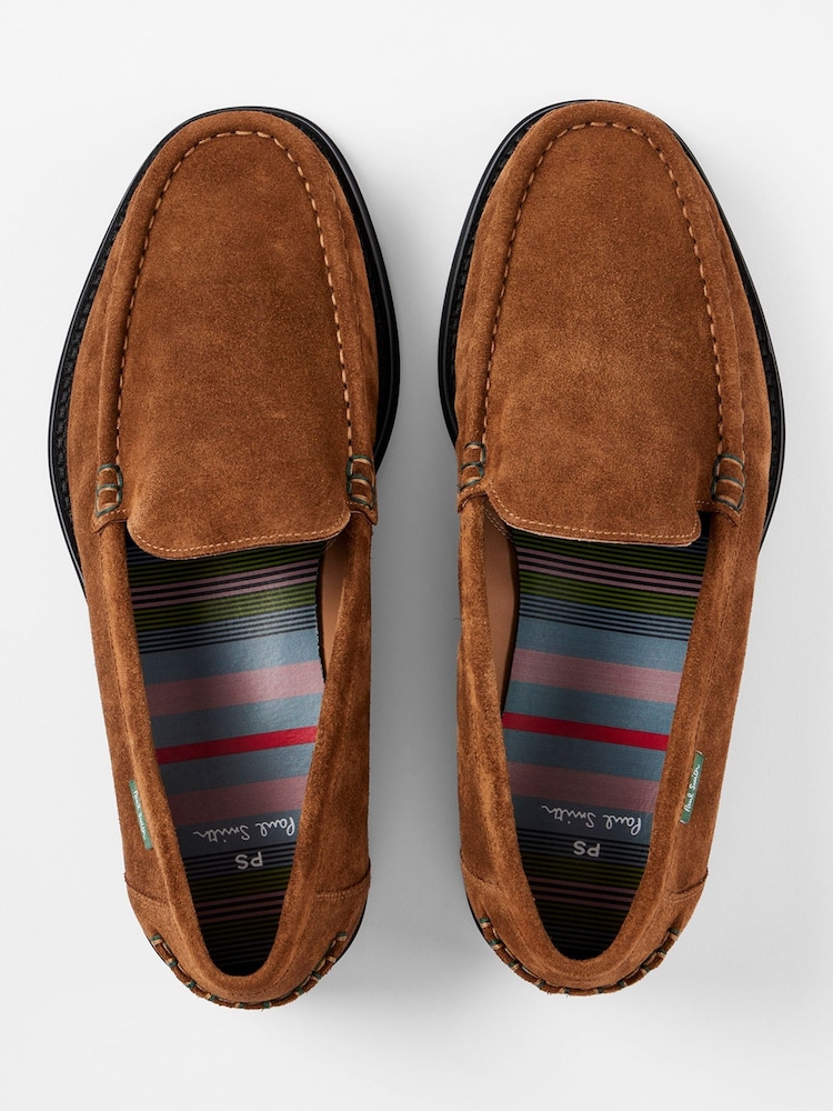 PS Paul Smith Brown Breton Loafers - Image 5 of 5 PS Paul Smith Brown Breton Loafers - Image 5 of 5