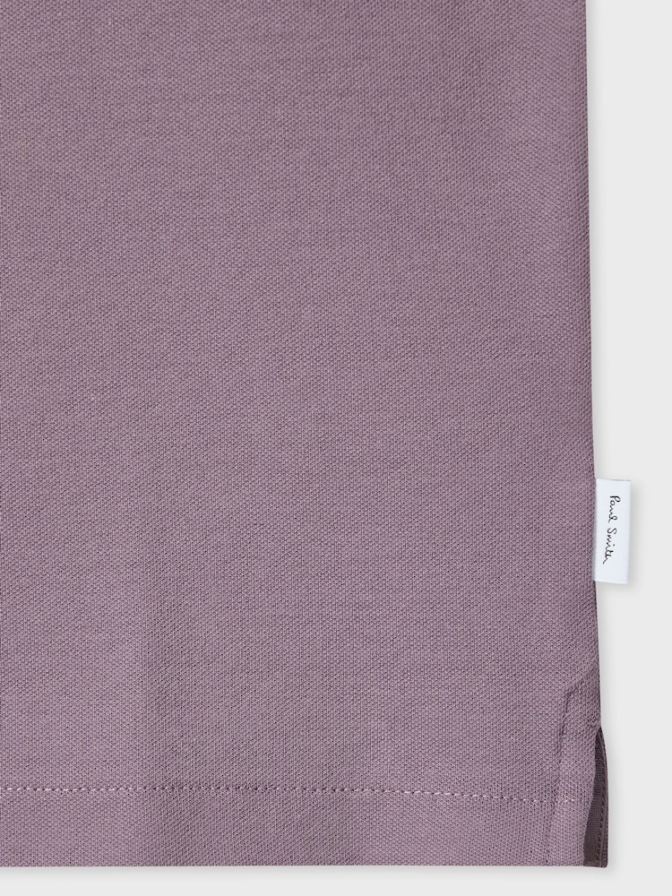 PS Paul Smith Tipped Zip Neck Polo Shirt - Imagen 8 de 8