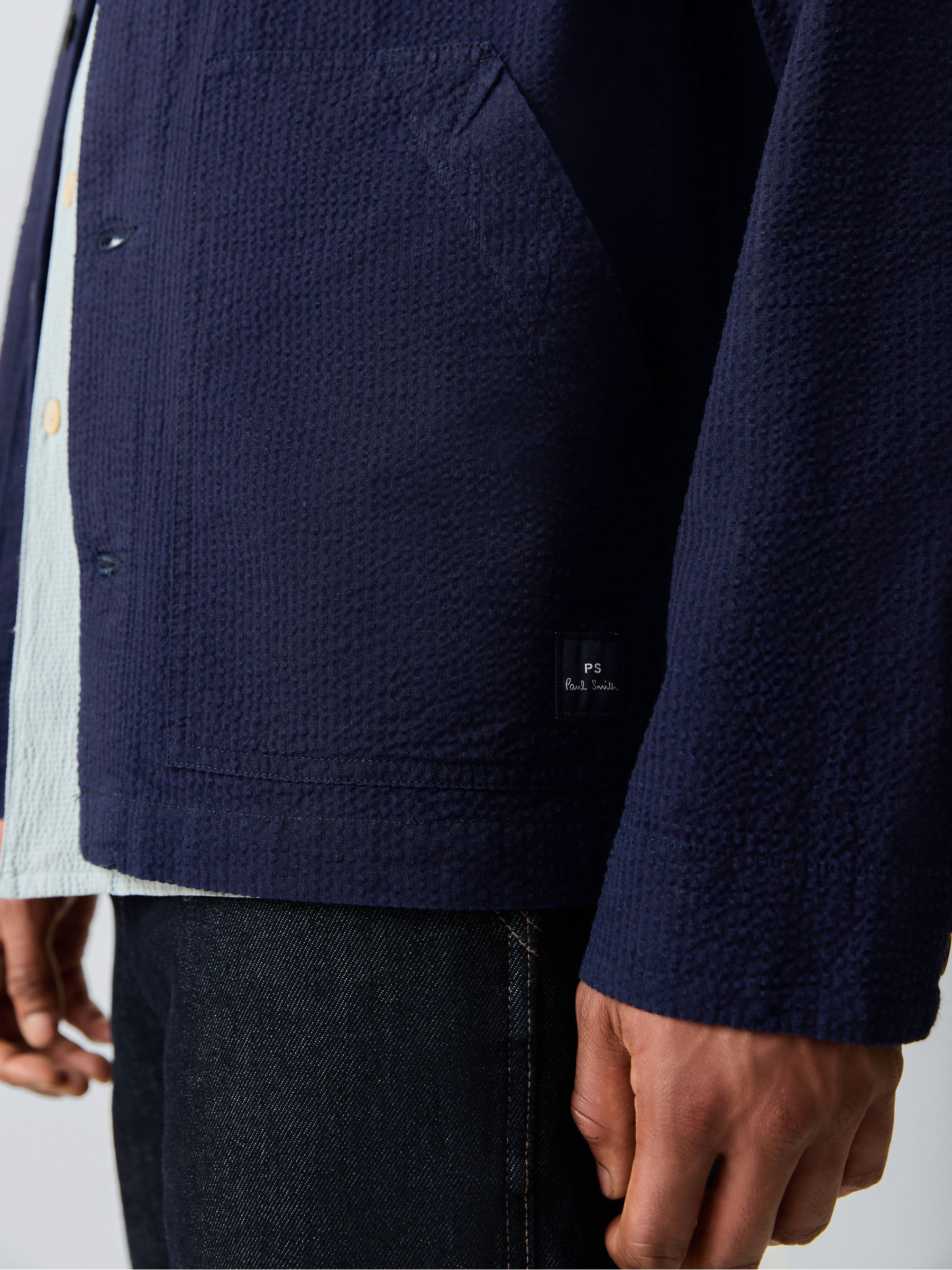 Buy PS Paul Smith Blue Casual Fit Chore Jacket from Next Netherlands