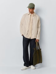 PS Paul Smith White Casual Fit Chore Jacket - Image 2 of 11