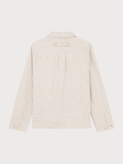 PS Paul Smith White Casual Fit Chore Jacket - Image 7 of 11