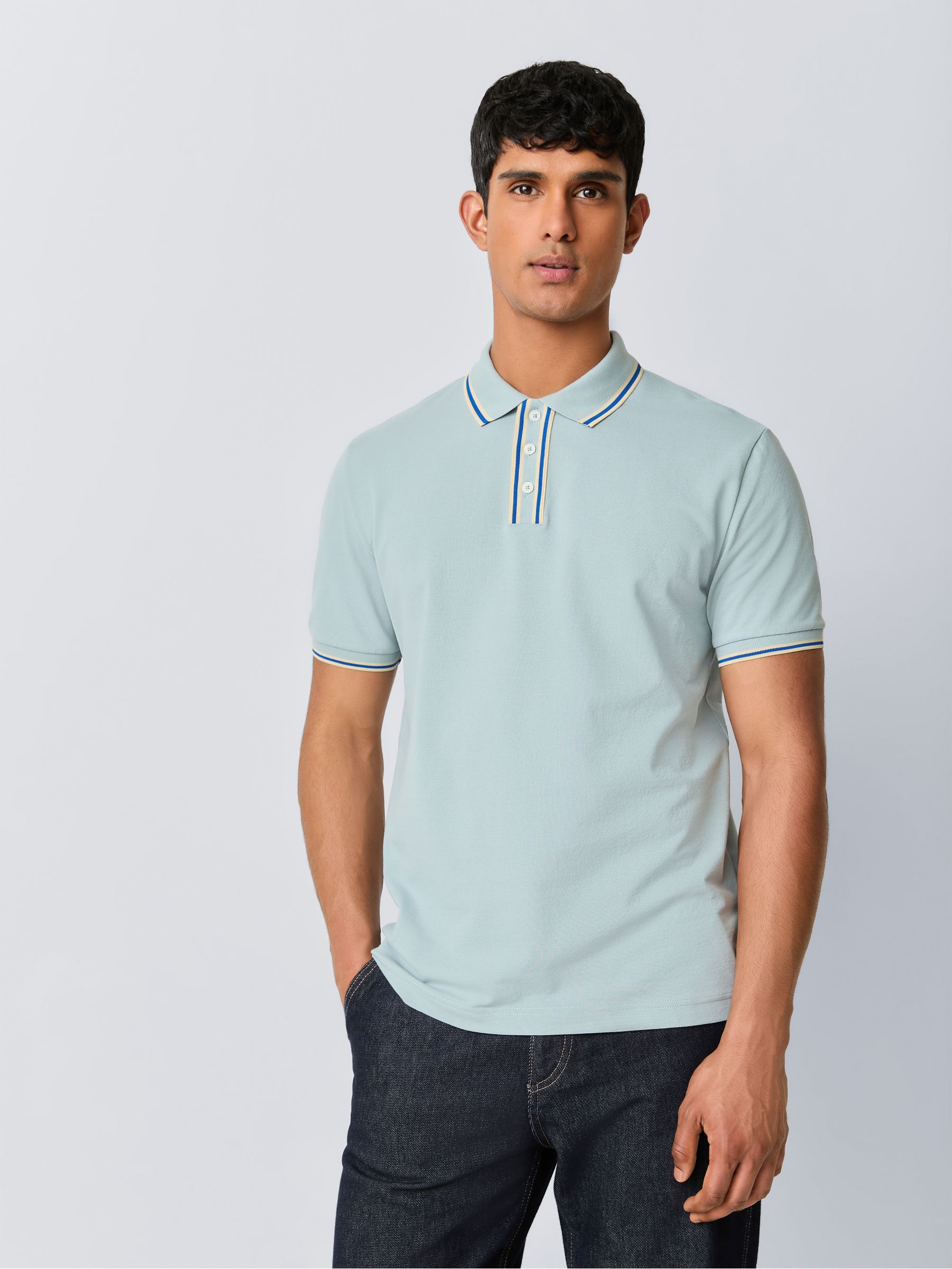 Buy PS Paul Smith Blue Logo Polo Shirt from Next USA