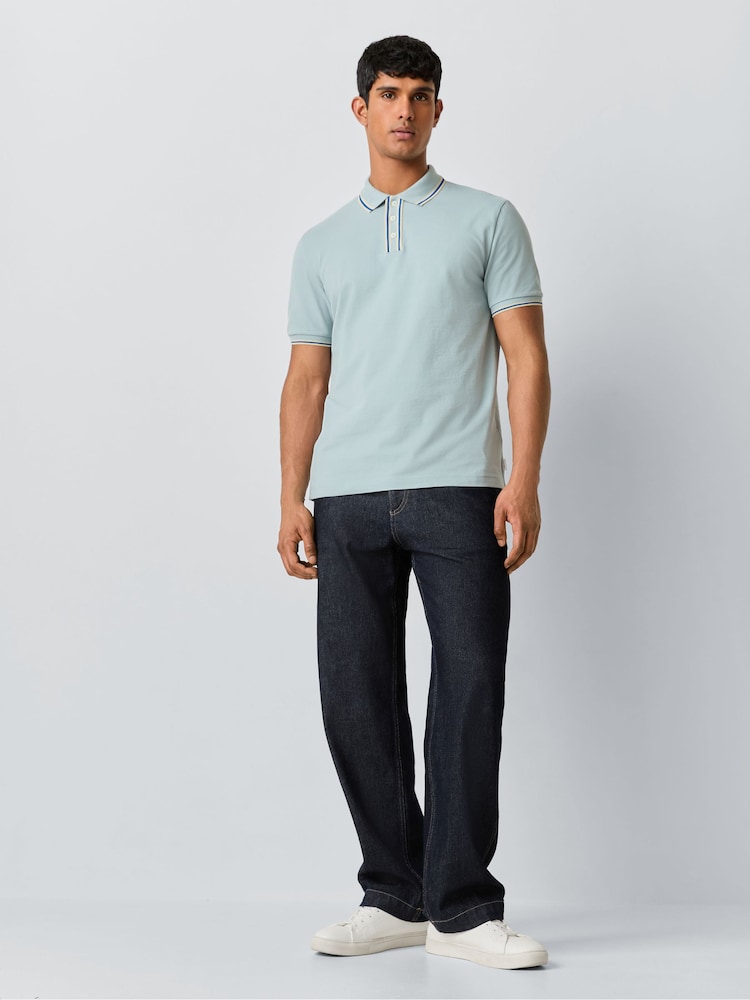 PS Paul Smith Blue Logo Polo Shirt - Image 2 of 6