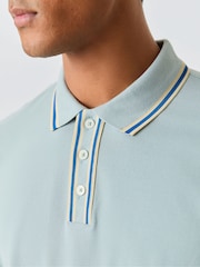 PS Paul Smith Blue Logo Polo Shirt - Image 4 of 6