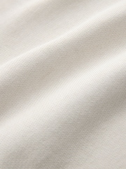 Ecru Contrast Collar Long Sleeve Graphic Embroidered Rugby Shirt - Image 3 of 3