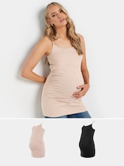 Pack de 2 tops sin mangas premamá de Long Tall Sally - Imagen 1 de 5