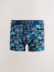 Blue/Green A-Front Boxers 5 Pack - Image 6 of 9