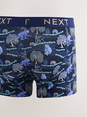 Blue/Green A-Front Boxers 5 Pack - Image 7 of 9