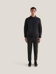 Peckham Rye Black Light Padded Collar Bomber Jacket - Image 2 of 12