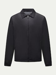 Peckham Rye Black Light Padded Collar Bomber Jacket - Image 7 of 12