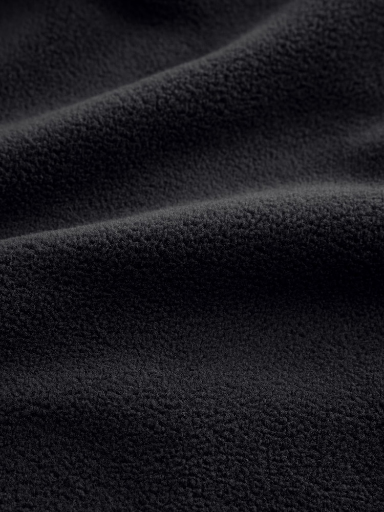 adidas Originals Black Half Zip Fleece - Image 10 of 10