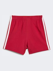 Branco - Conjunto adidas originals 3 STRIPE STS Top e Short - Imagem 4 de 7