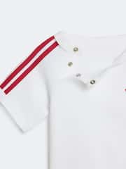 Branco - Conjunto adidas originals 3 STRIPE STS Top e Short - Imagem 5 de 7