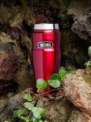 Thermos Raspberry Stainless King Travel 470ml Tumbler - Image 1 of 4