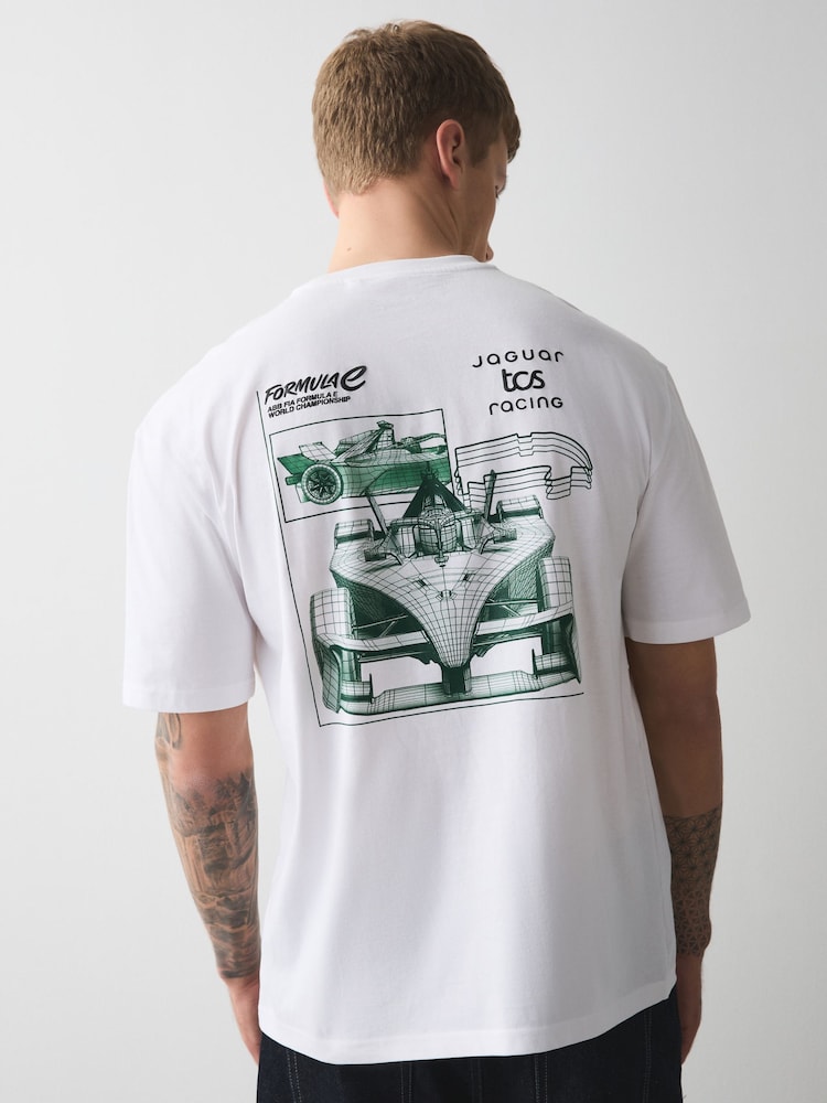 本色 - Jaguar Regular Fit T-Shirt - 圖片 1/10