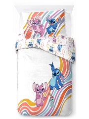 Jay Franco White Jay Franco Disney Lilo & Stitch Single Duvet Set - Image 2 of 6