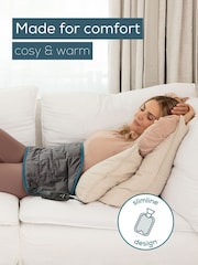 Beurer Grey Planet Cosy Weighted Heat Pad - Image 2 of 6