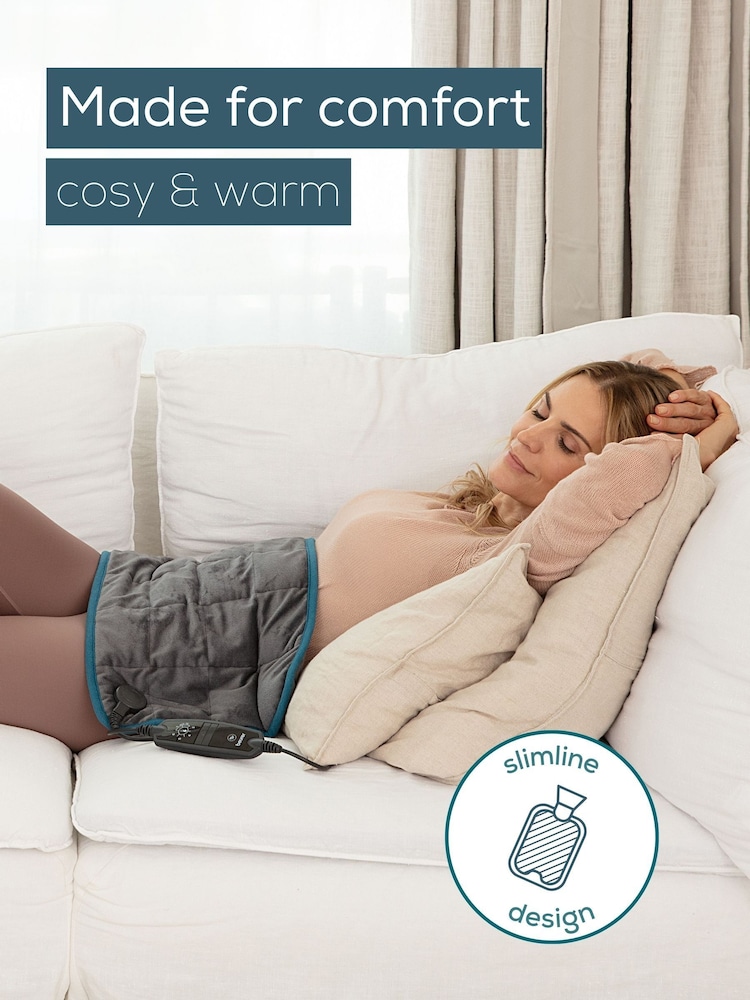 Beurer Grey Planet Cosy Weighted Heat Pad - Image 2 of 6 Beurer Grey Planet Cosy Weighted Heat Pad - Image 2 of 6