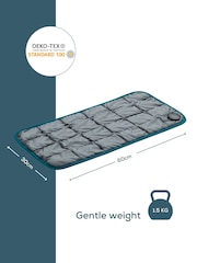 Beurer Grey Planet Cosy Weighted Heat Pad - Image 5 of 6