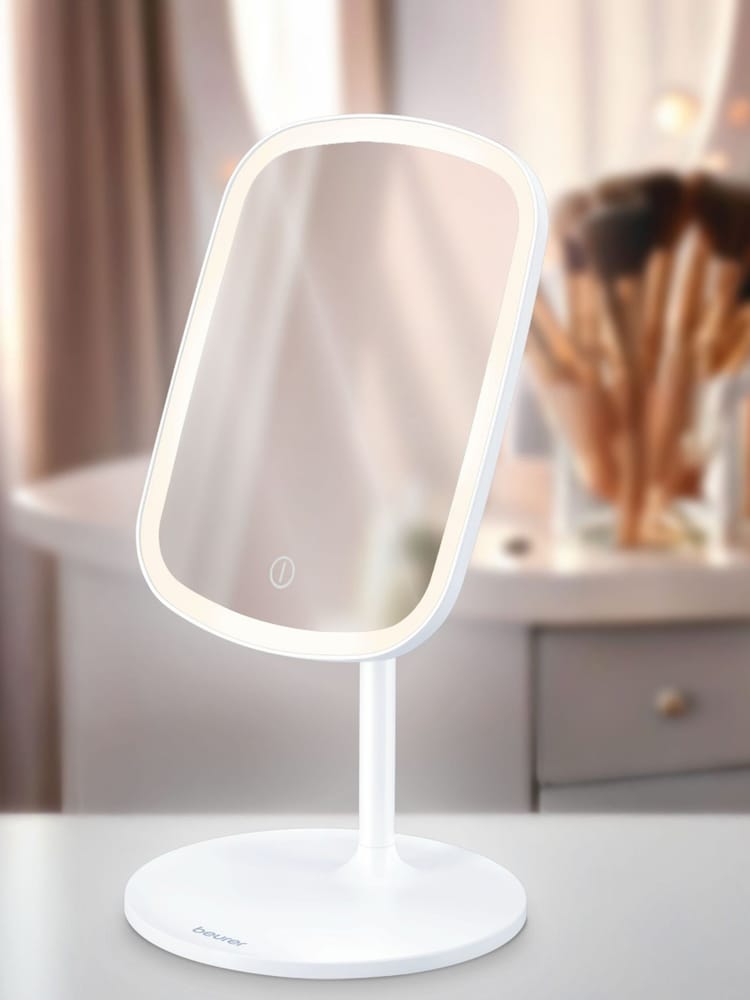 Beurer White Illuminated Cosmetics Mirror - Image 1 of 7