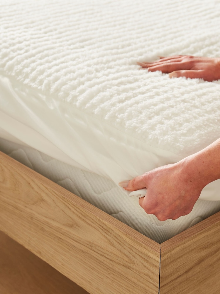 Beurer White Indulgence Heated Double Dual Mattress Topper - Image 1 of 6 Beurer White Indulgence Heated Double Dual Mattress Topper - Image 1 of 6