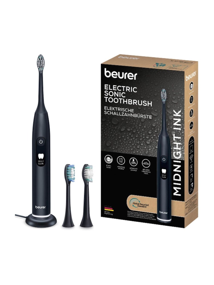 Beurer Midnight Ink Electric Sonic Toothbrush - Image 6 of 6 Beurer Midnight Ink Electric Sonic Toothbrush - Image 6 of 6