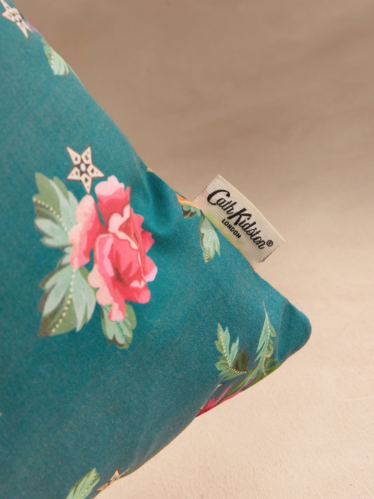Cath Kidston Green Rose Print Tote Bag - Image 3 of 3