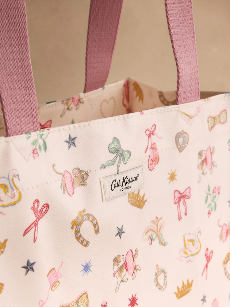 Cath Kidston Ecru Ballet Print Medium Book Bag - Image 2 of 3