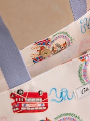 Cath Kidston Ecru London Print Medium Book Bag - Image 4 of 5