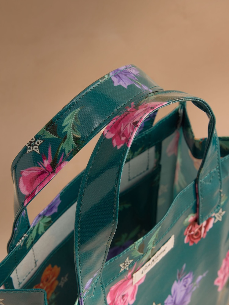 Cath Kidston Green Floral Small Book Bag - Image 3 of 3