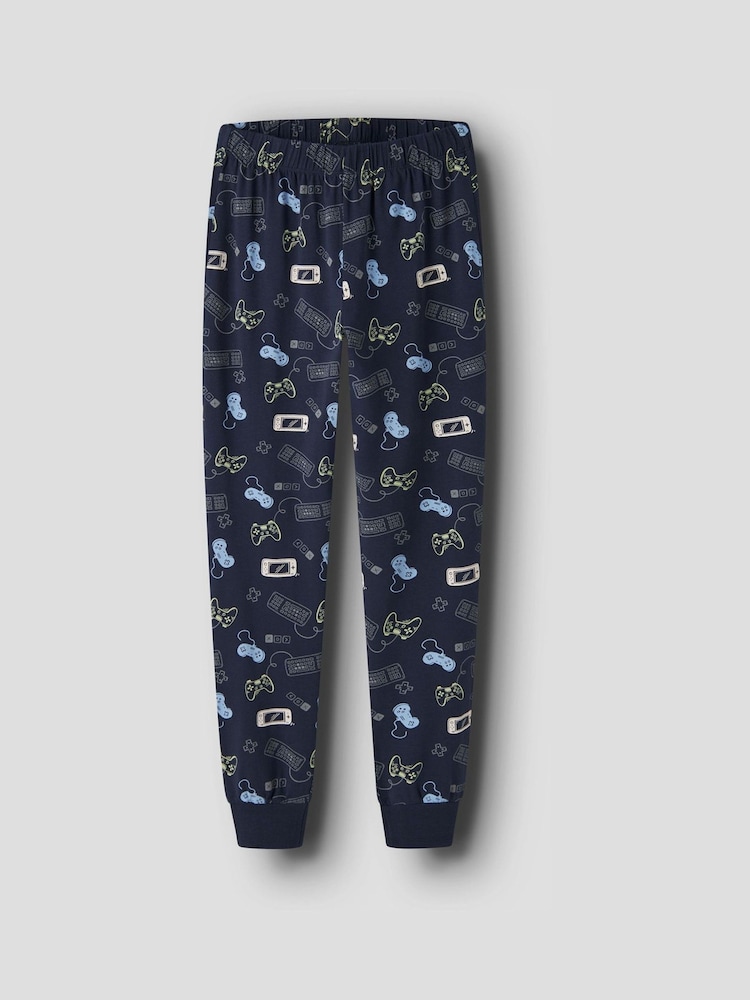 Name It Blue Gamer Pyjamas Set - Image 4 of 4