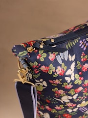 Cath Kidston Navy Butterfly Bloom Overnight Weekender Bag - Image 5 of 6