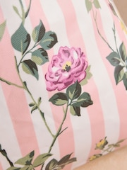 Cath Kidston Pink Stripe Climbing Rose Marylebone Shopper Bag - Image 3 of 4