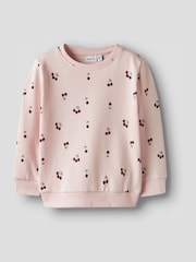 Name It Cherry Print Sweatshirt - Imaginea 3 din 4