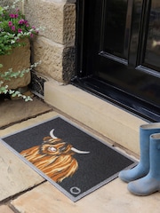 Hug Rug Navy Outdoor Highland Mat - Image 2 of 4