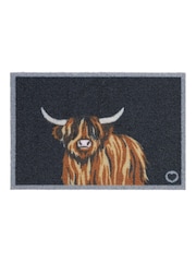 Hug Rug Navy Outdoor Highland Mat - Image 3 of 4