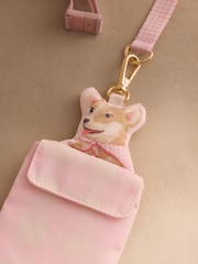 Cath Kidston Pink Corgi Clip On ID Holder Bag - Image 2 of 3