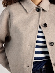White Stuff Natural Aden Wool Blend Jacket - Image 3 of 6