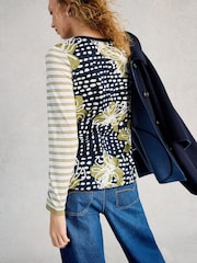 Verde - White Stuff Clara Long Sleeves T-Shirt - Imagen 3 de 6