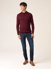 Skopes Red Brad Merino Blend Polo Shirt - Image 1 of 6