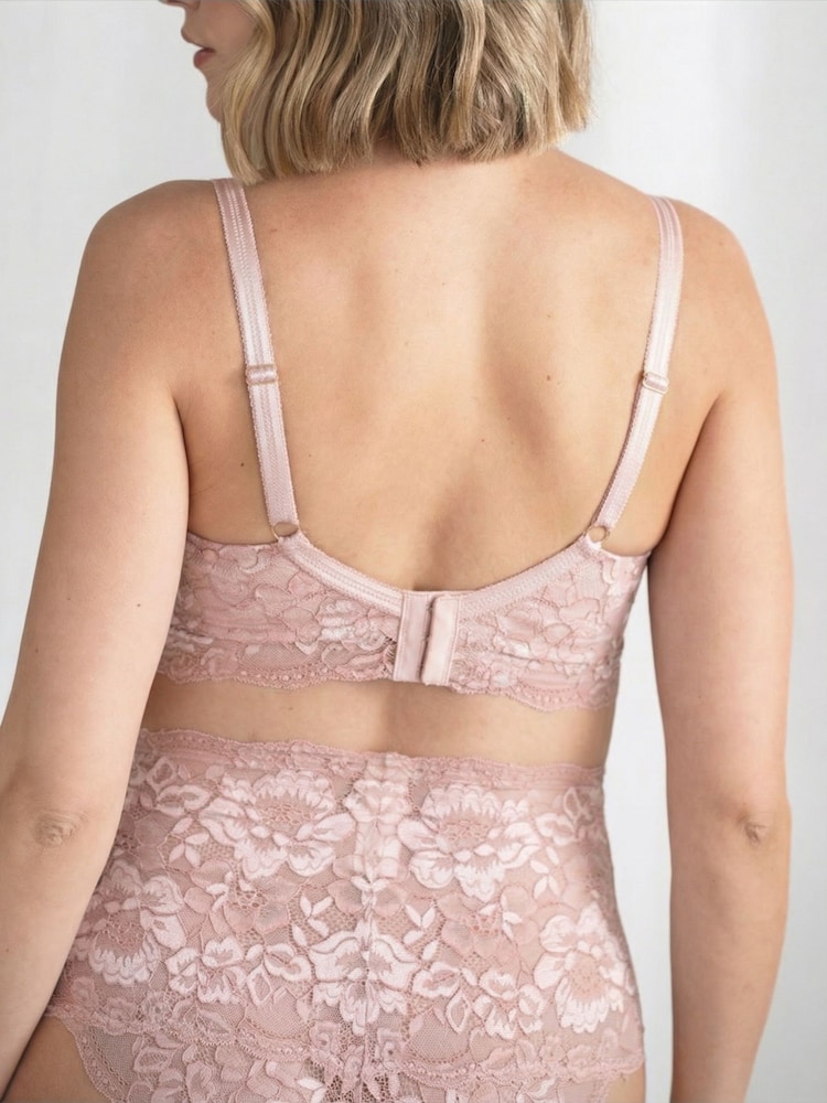 Seraphine Blush Pink Lace Maternity and Nursing Bra - Image 5 of 5