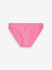 Victoria's Secret Orange/Pink/Blue Bikini 4 Pack Logo Knickers - Image 4 of 7
