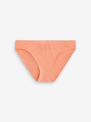 Victoria's Secret Orange/Pink/Blue Bikini 4 Pack Logo Knickers - Image 5 of 7