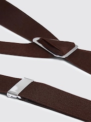 MOSS Brown Clip-On Braces - Image 2 of 2