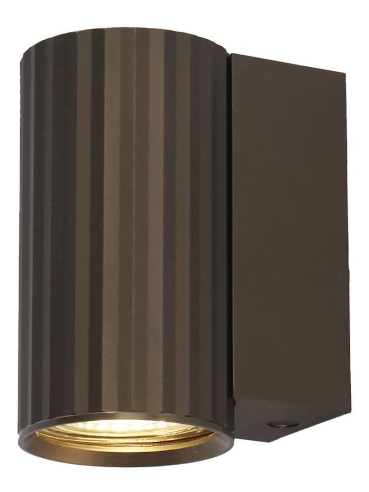 Searchlight Bronze Nanna Fluted Wall Light GU10 - Image 2 of 4 Searchlight Bronze Nanna Fluted Wall Light GU10 - Image 2 of 4