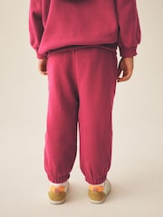 Berry Pink Cuffed Sweat Joggers (3mths-7yrs) - Image 3 of 7