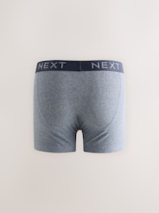 Burgundy Red Stripe Marl 5 Pack A Front Cotton Rich Boxers - Image 3 of 10