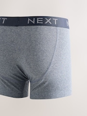 Burgundy Red Stripe Marl 5 Pack A Front Cotton Rich Boxers - Image 8 of 10
